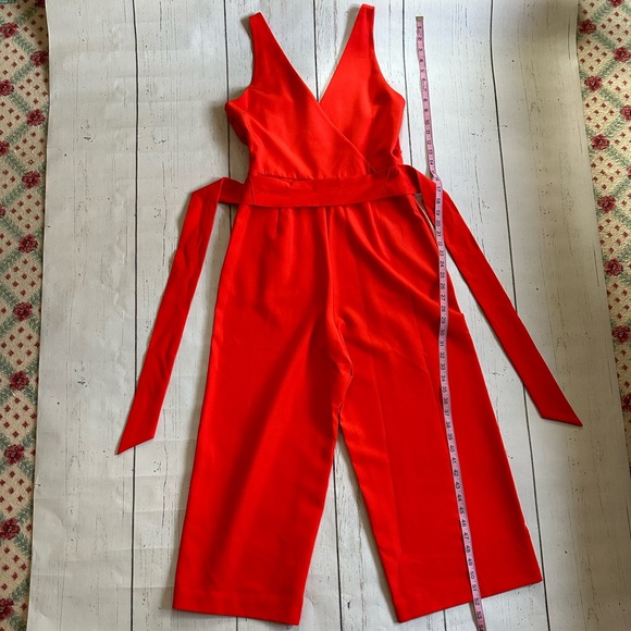 NWT SAM EDELMAN jumpsuit - beautiful coral!!! - Picture 10 of 11